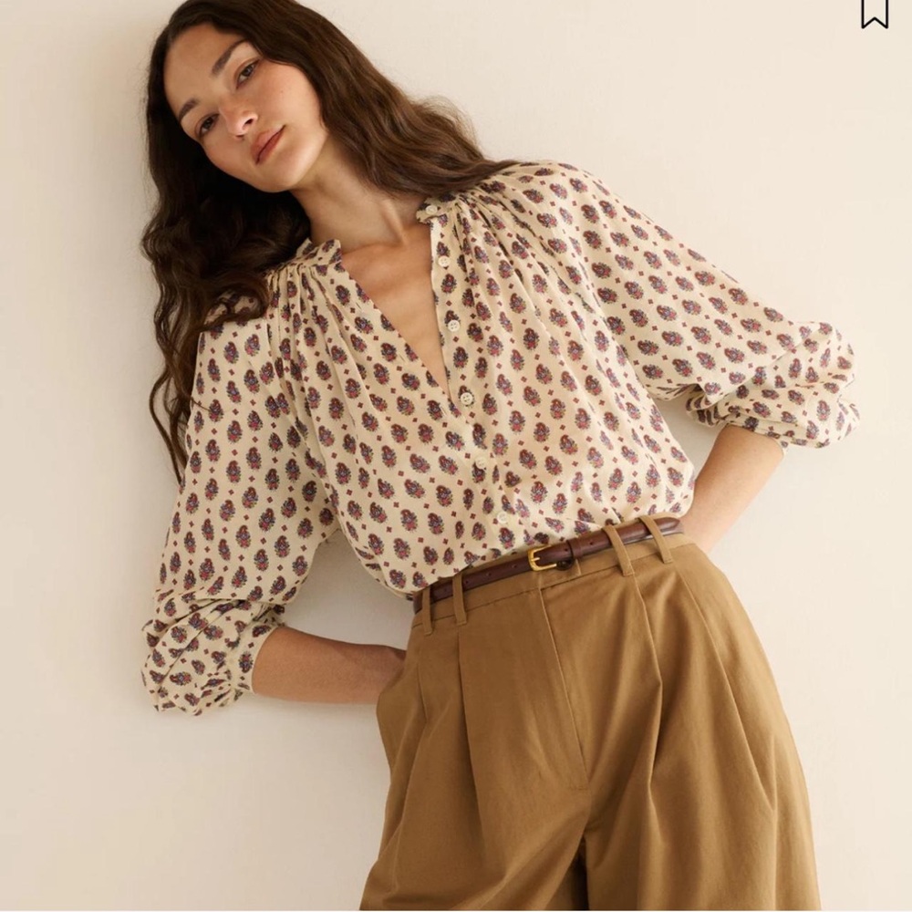 Doen Julienne Top Provencal Paisley XS